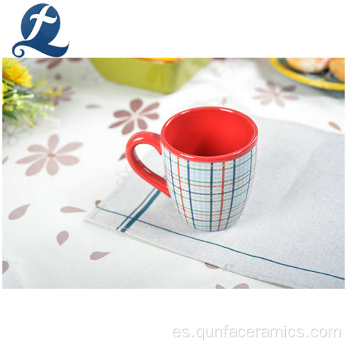 Stonware Coffee Taza Cazas de cerámica con mango